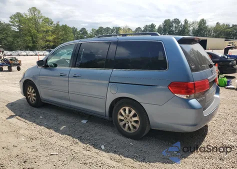 2010 Honda Odyssey Ex z USA, uszkodzony, nr VIN 5FNRL3H48AB092520